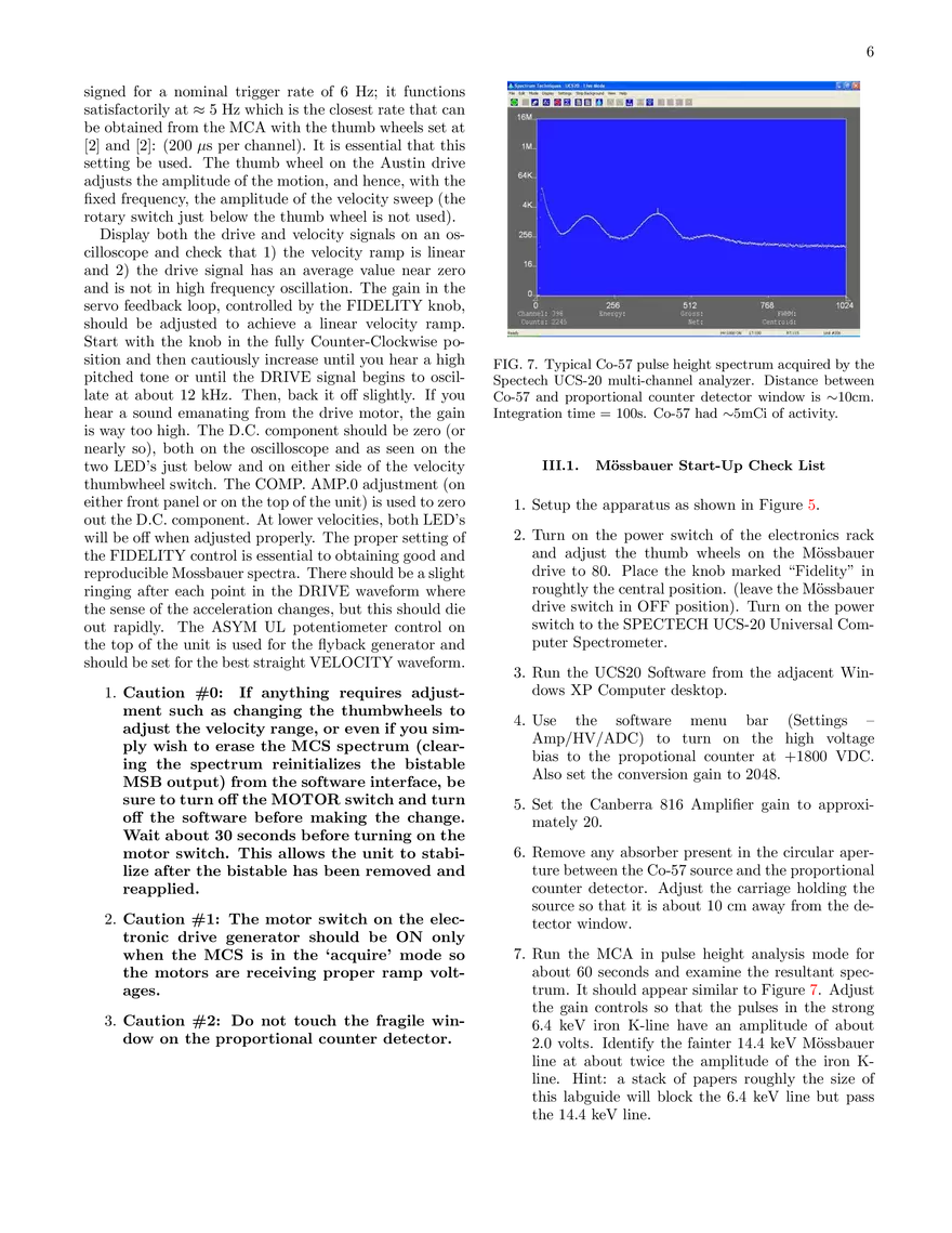 Mössbauer Spectroscopy (Lab Guide) - Page 8