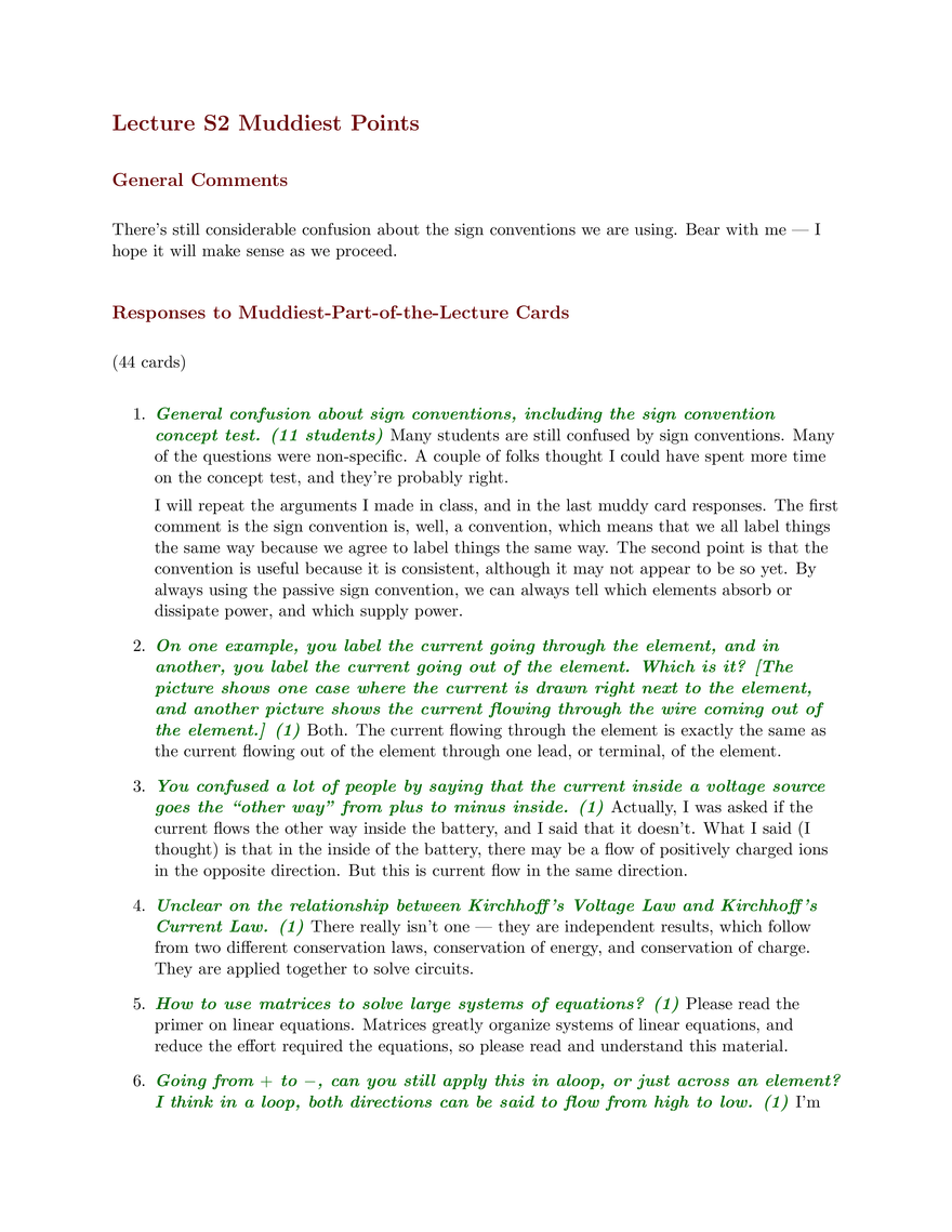 Lecture S2 Muddiest Points - Page 1