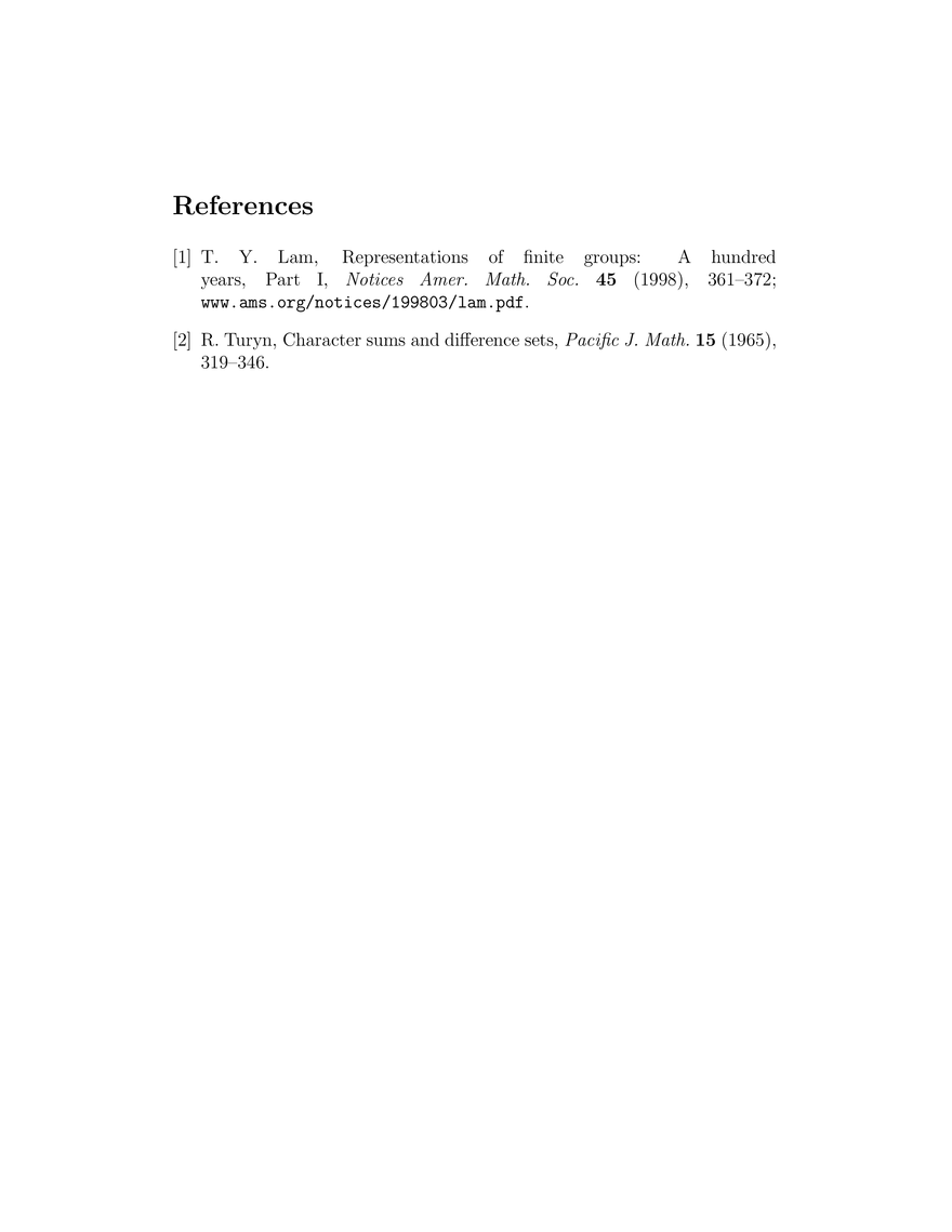 Circulant Hadamard Matrices - Page 7