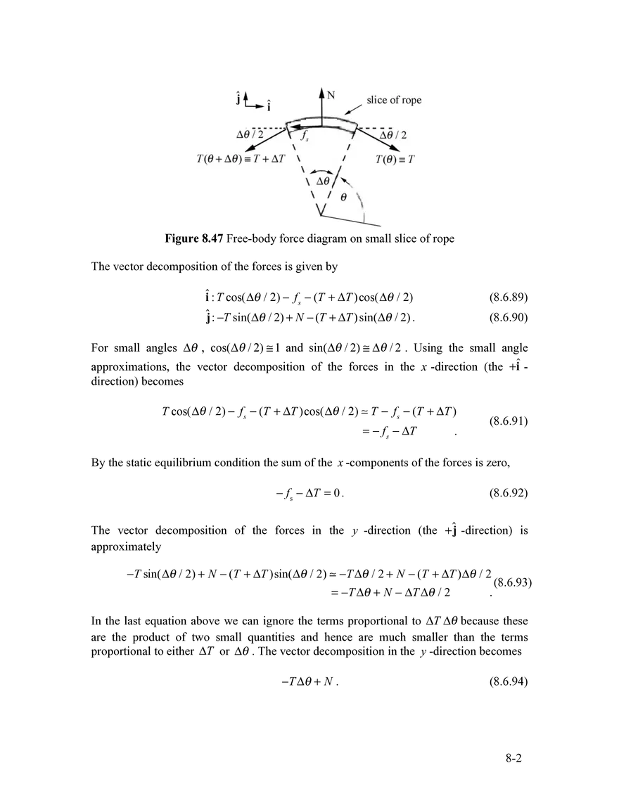 8.01SC Classical Mechanics: Example 8.11 - Page 2