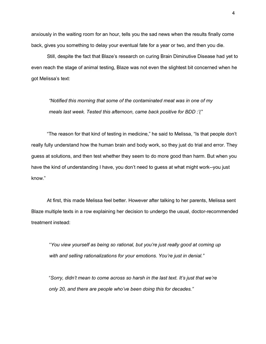How to Start a Zombie Apocalypse: Chapter 1, Draft 2 - Page 5