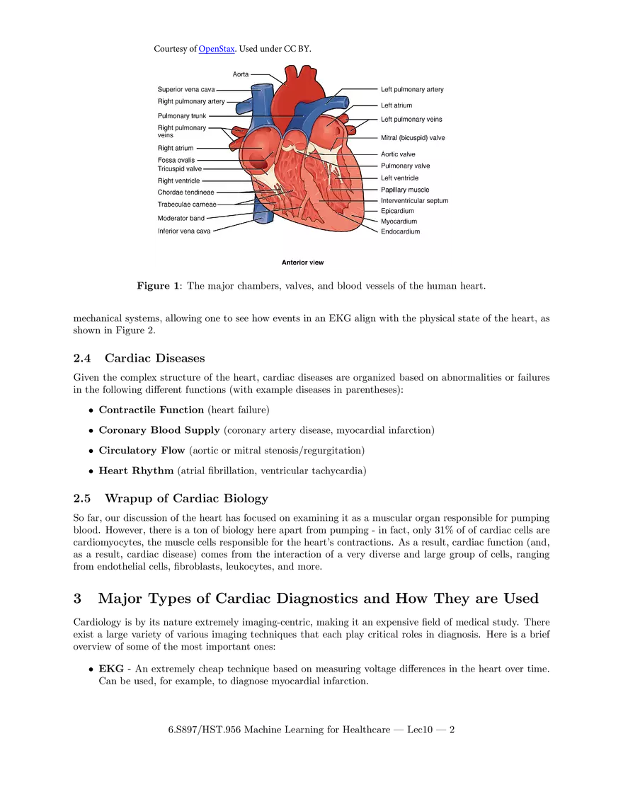 Lecture 10 Notes: Application of Machine Learning to Cardiac Imaging - Page 2