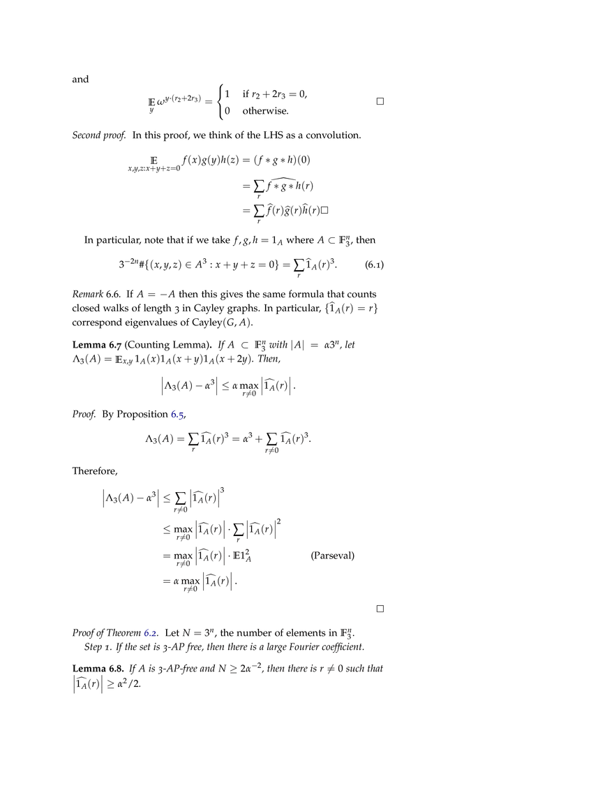 Roth’s Theorem - Page 13