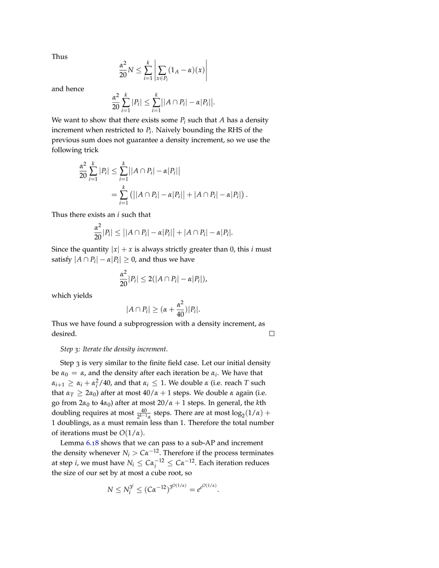 Roth’s Theorem - Page 3