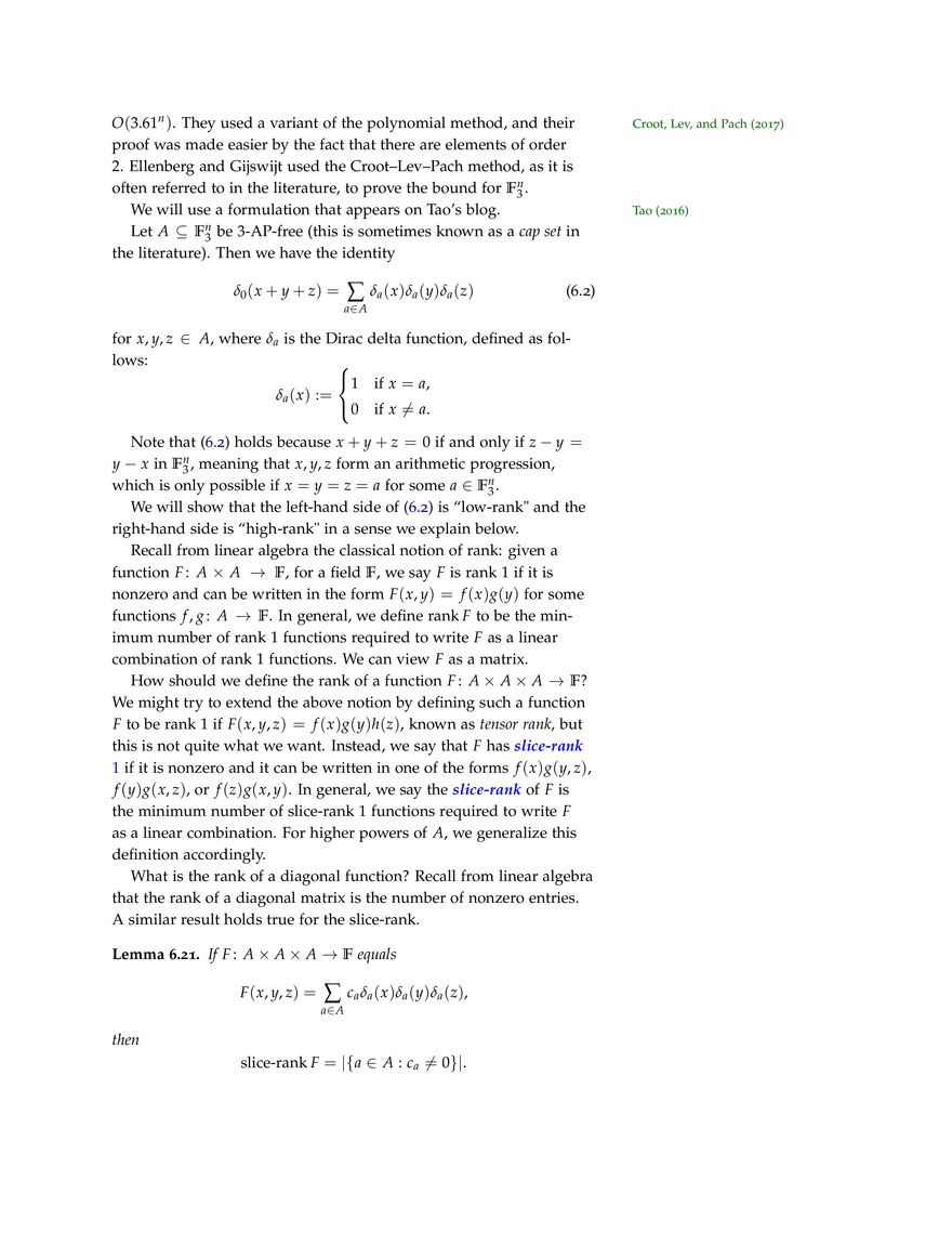 Roth’s Theorem - Page 5