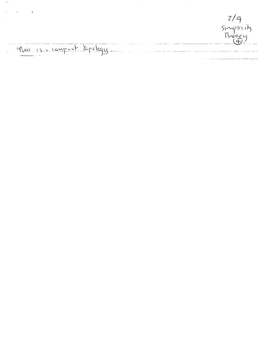 18.996A Simplicity Theory: Lecture 1 Notes - Page 4