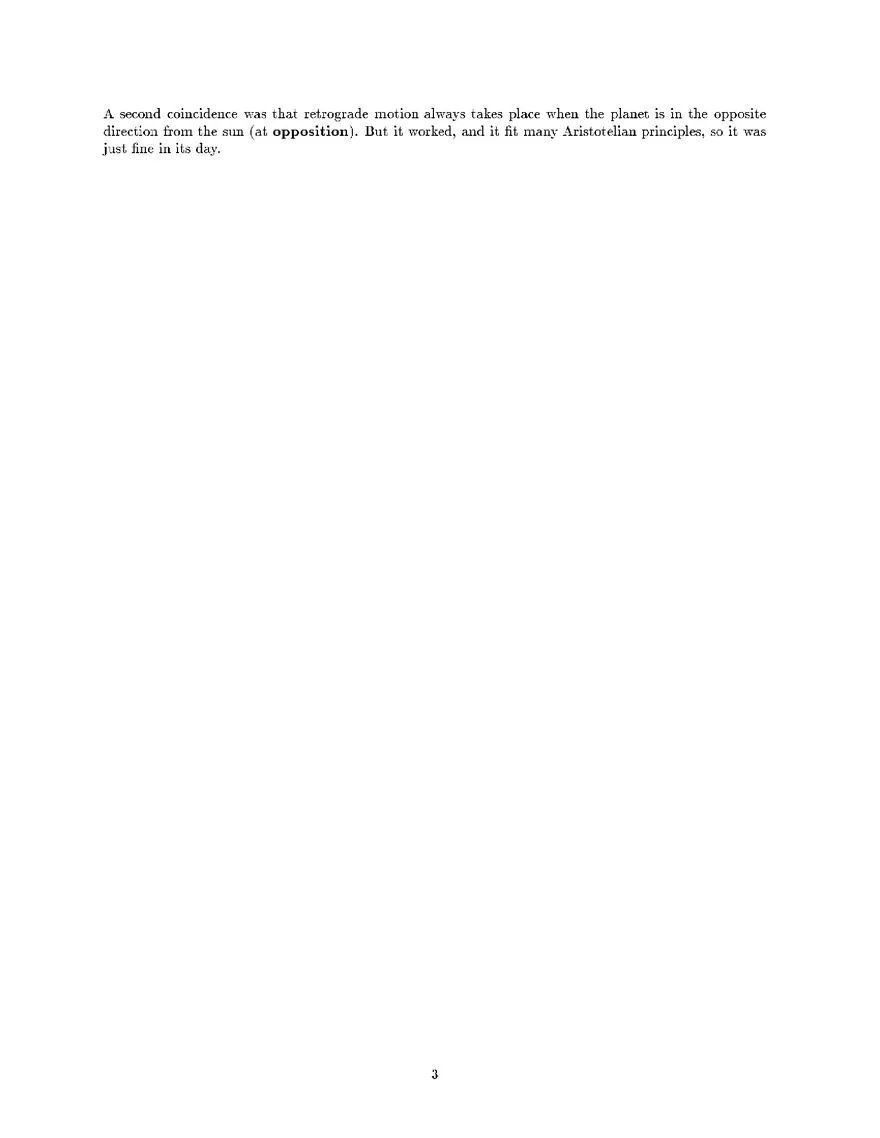 Greek Astronomy and the Ptolemaic System - Page 3