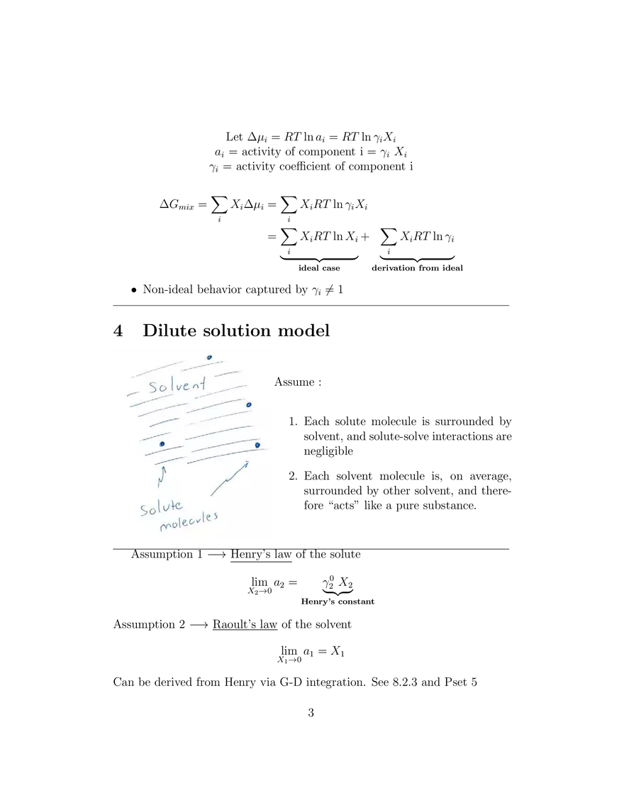 Lecture 17: Solution Models - Ideal, Dilute, and Regular - Page 4