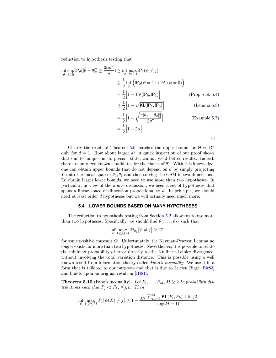 Minimax Lower Bounds - Page 19
