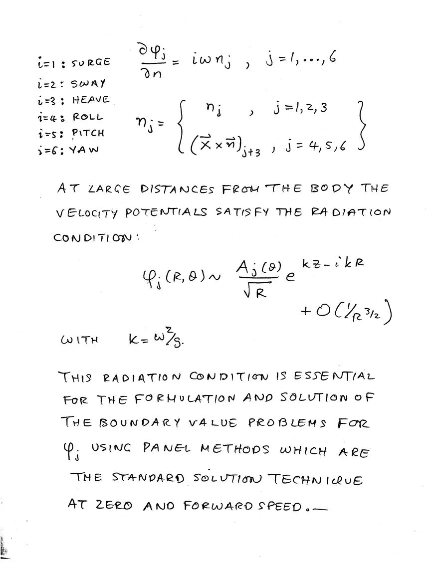 Lecture 10 Notes: Added-Mass, Damping Coefficients and Exciting Forces - Page 14