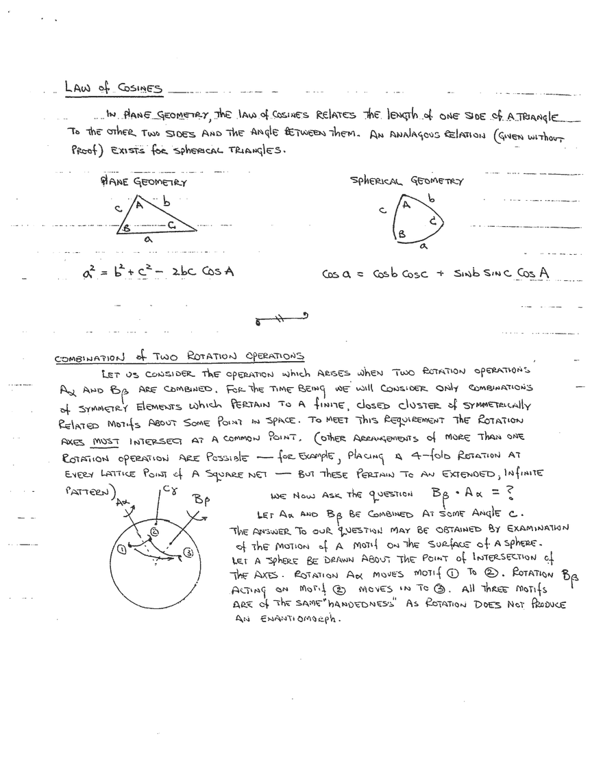 Notes on Spherical Trigonometry - Page 3