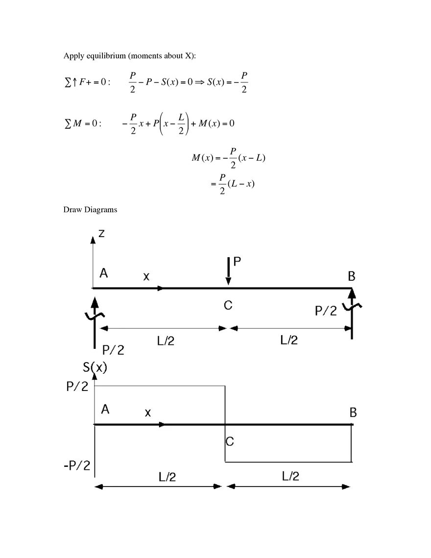 Lecture M3: Shear Forces and Bending Moments in Beams - Page 3