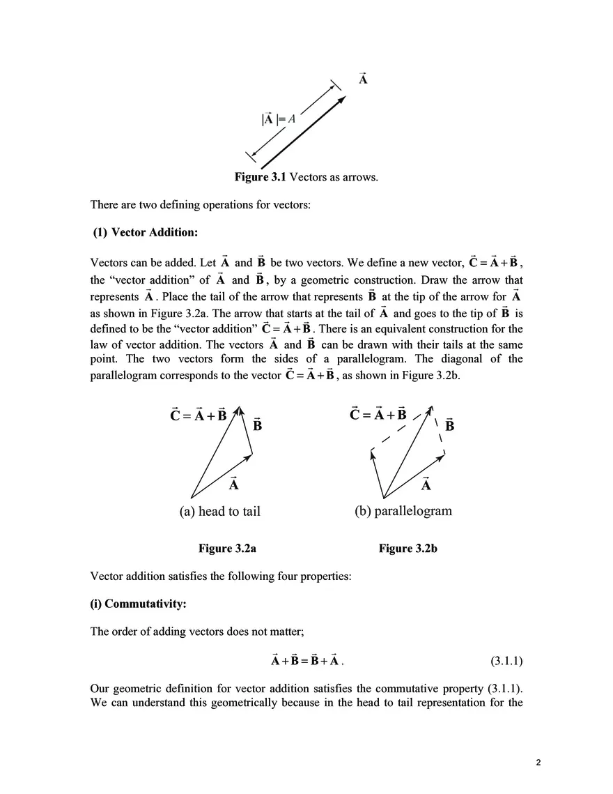 8.01SC Chapter 3: Vectors - Page 2