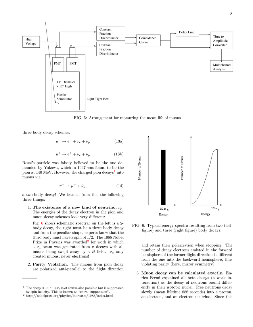The Speed and Decay of Cosmic-Ray Muons (Lab Guide) - Page 13
