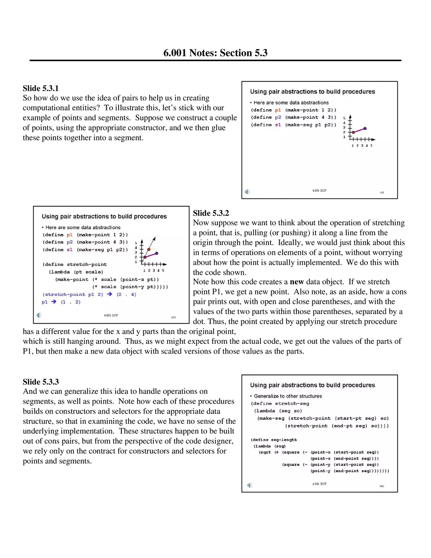 6.001 Notes: Section 5.3-5.4 - Page 1