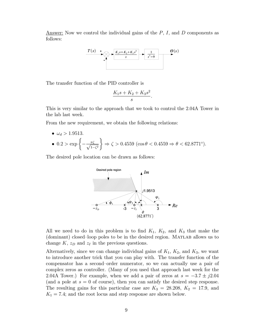 Control of an Inverted Pendulum - Page 9