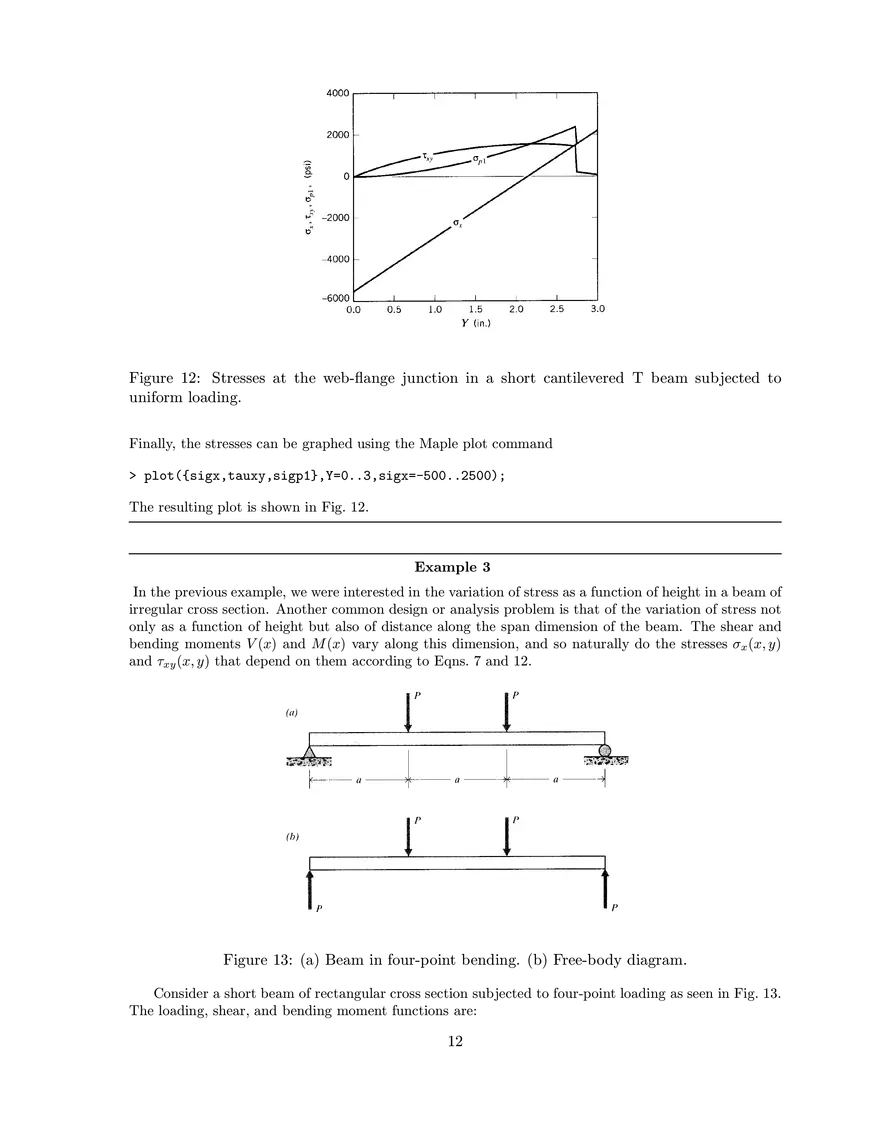 Stresses in Beams - Page 4