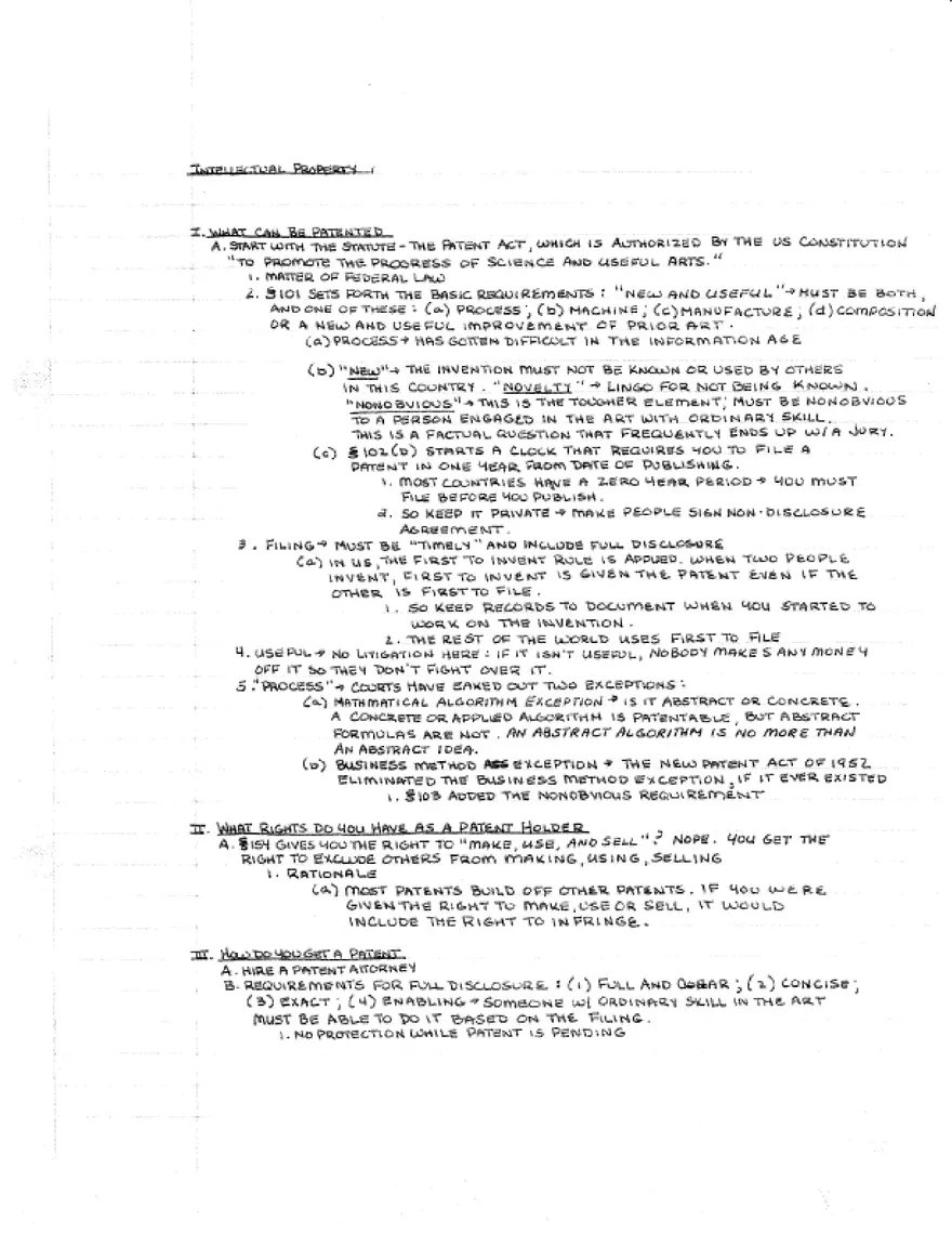 Intellectual Property - Page 1