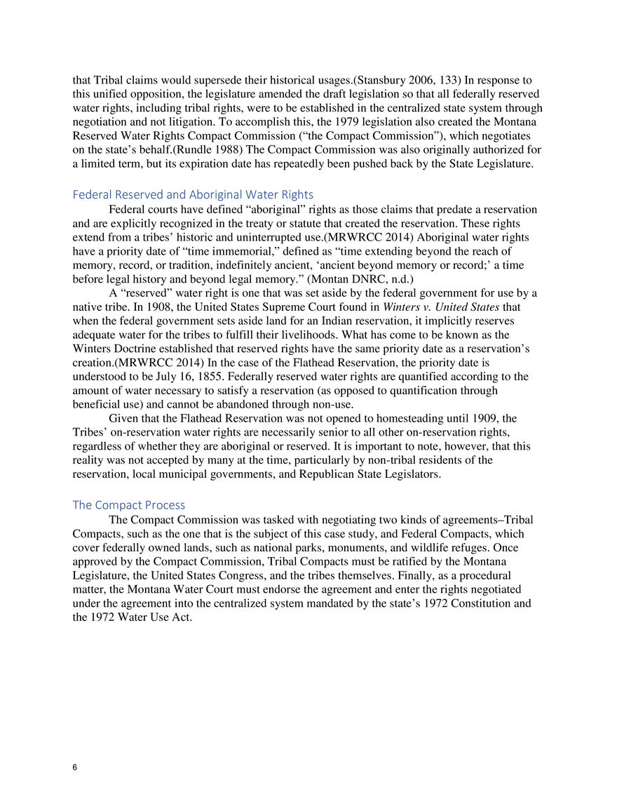 The Confederated Salish and Kootenai Tribes – State of Montana Water Compact - Page 22