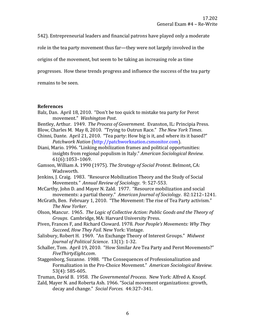 Parties/Interest Groups - Page 6