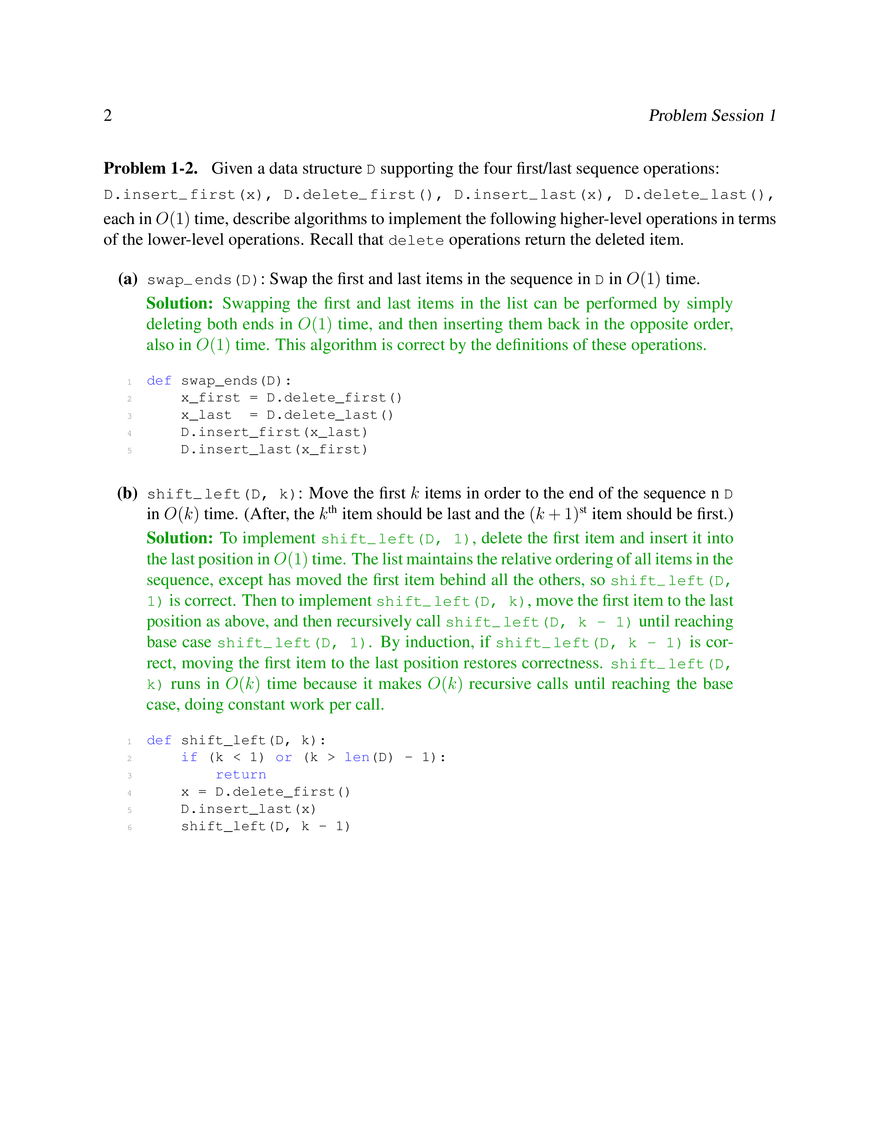 MIT 6.006: Introduction to Algorithms - Page 2