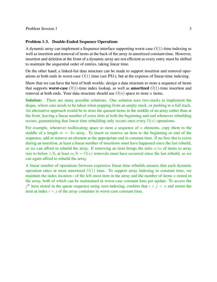 MIT 6.006: Introduction to Algorithms - Page 3