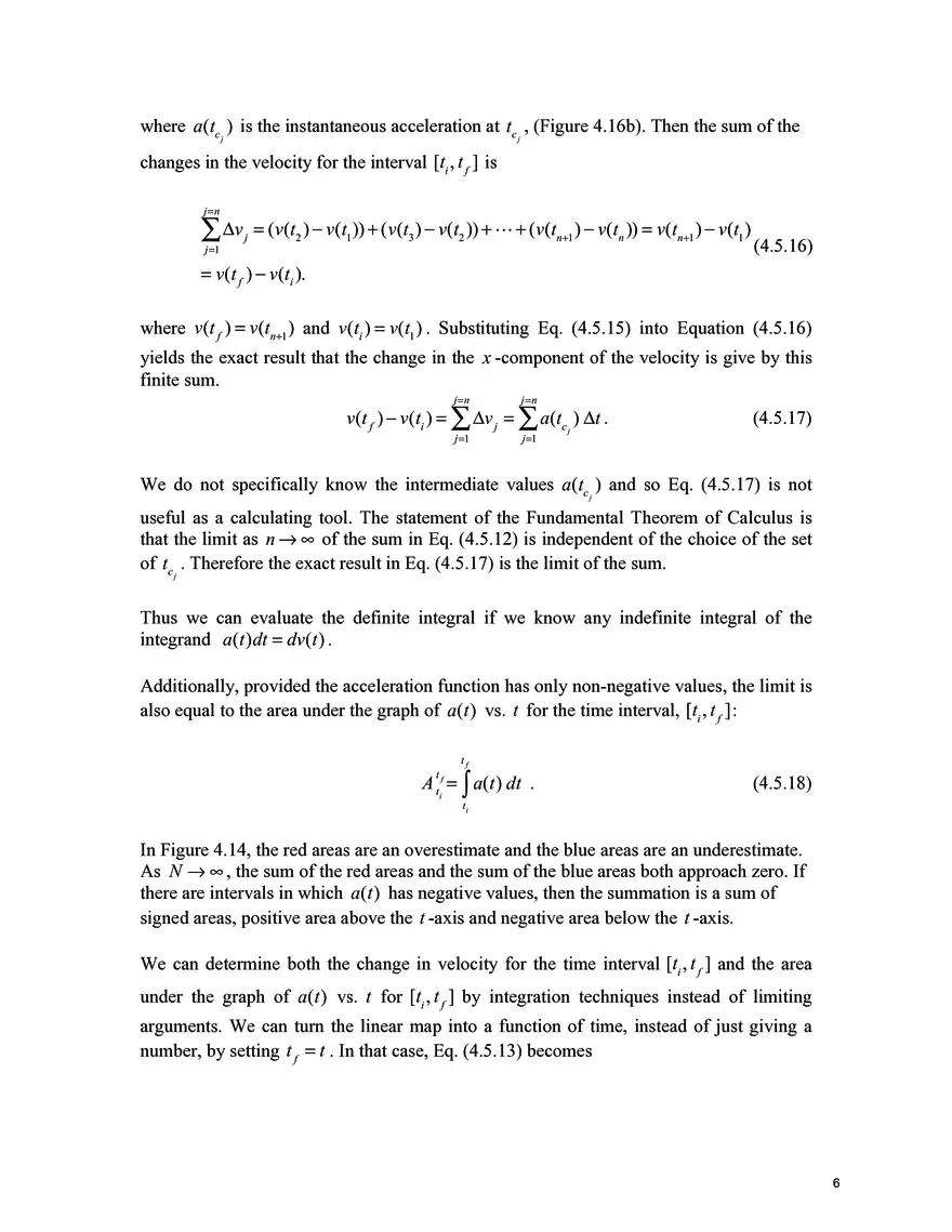 8.01SC Classical Mechanics, Chapter 4.6: One Dimensional Kinematics and Integration - Page 7