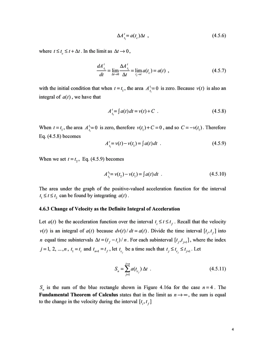 8.01SC Classical Mechanics, Chapter 4.6: One Dimensional Kinematics and Integration - Page 5