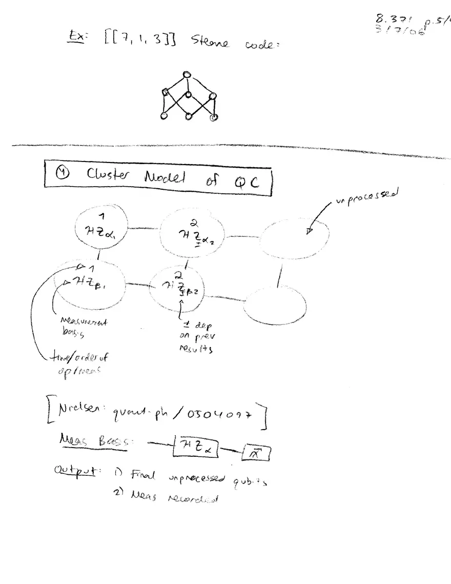 Lecture 8: Cluster Model of QC - Page 10