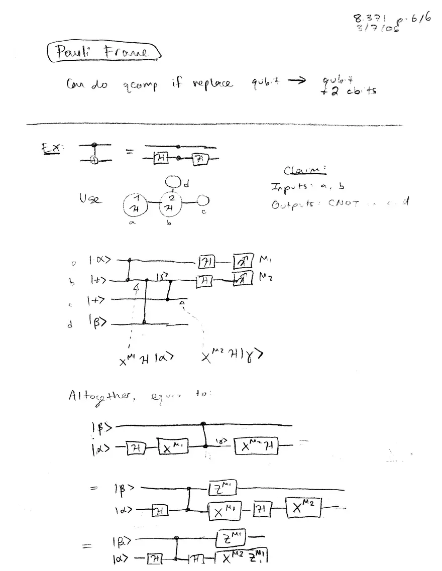 Lecture 8: Cluster Model of QC - Page 3