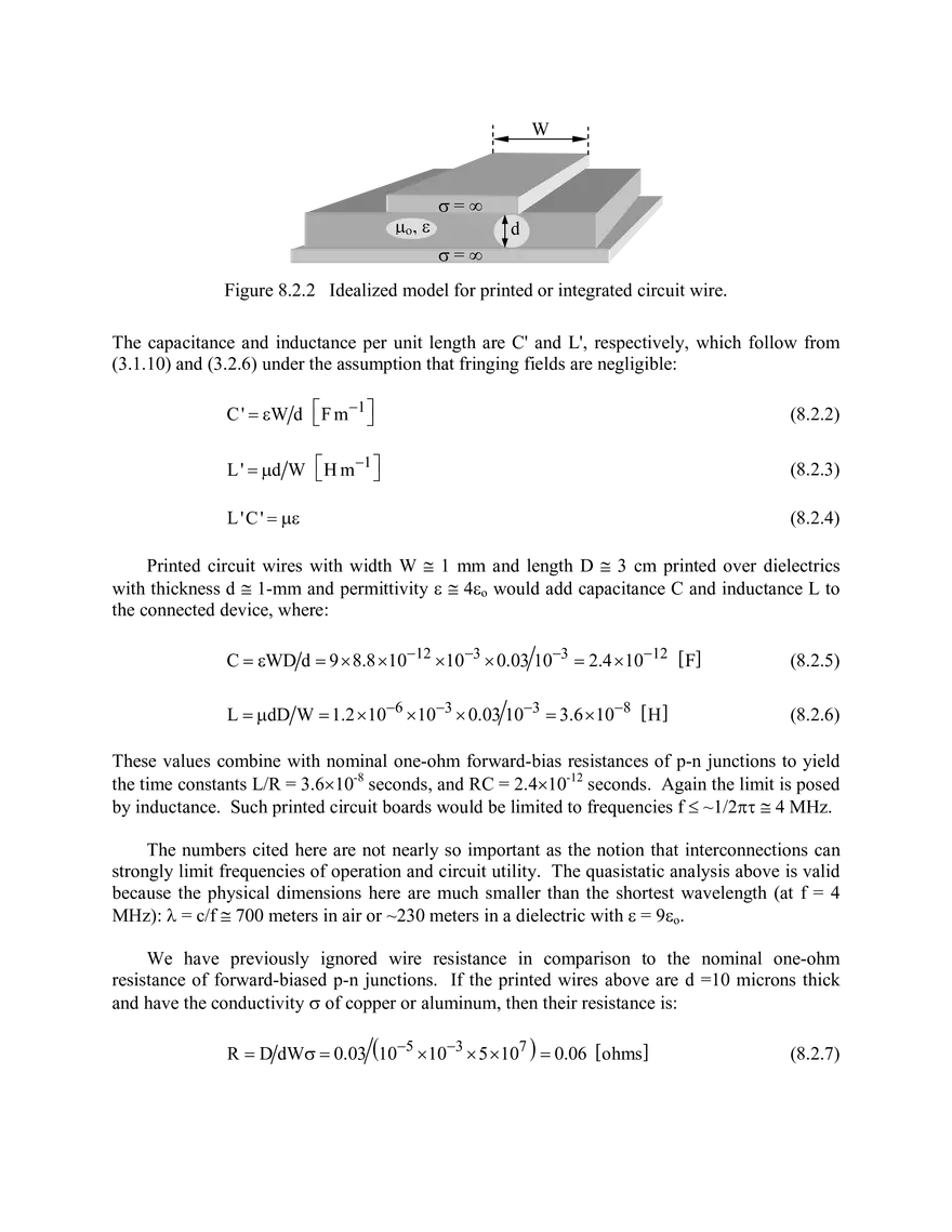 6.013 Electromagnetics and Applications, Chapter 8: Fast Electronics and Transient Behavior on TEM Lines - Page 8