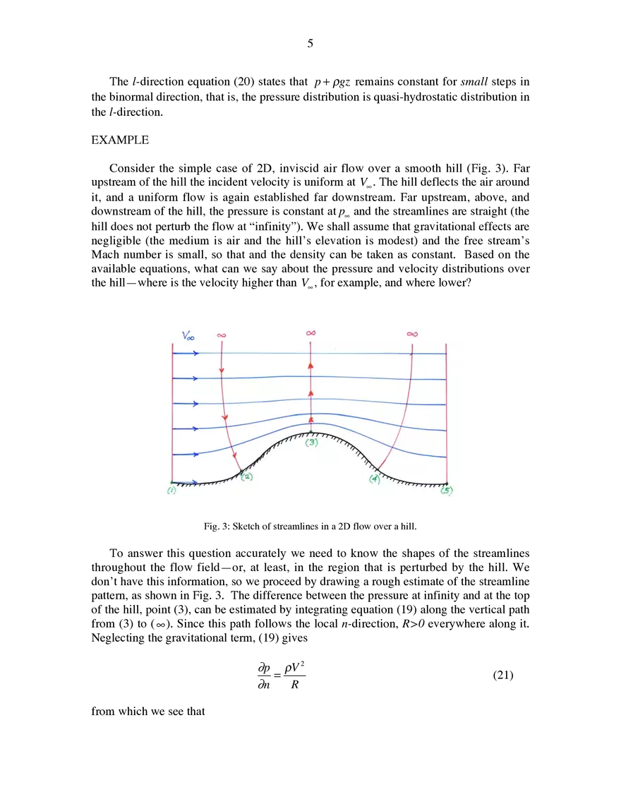 Equation of Motion in Streamline Coordinat - Page 5