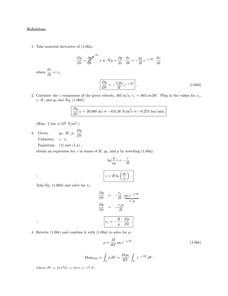 Solutions to Problem 1.00 - Page 3