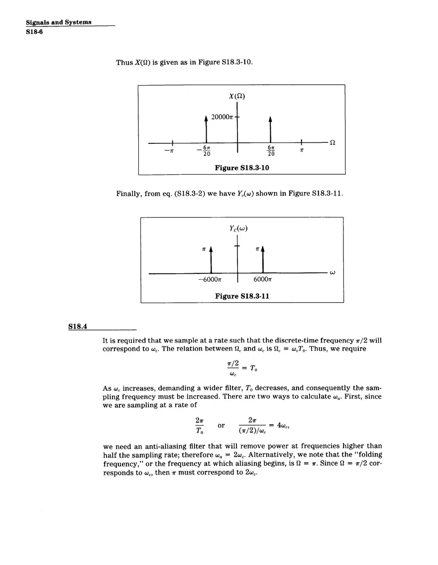 Problem Set Solution 18: Discrete-Time Processing of Continuous-Time Signals - Page 9