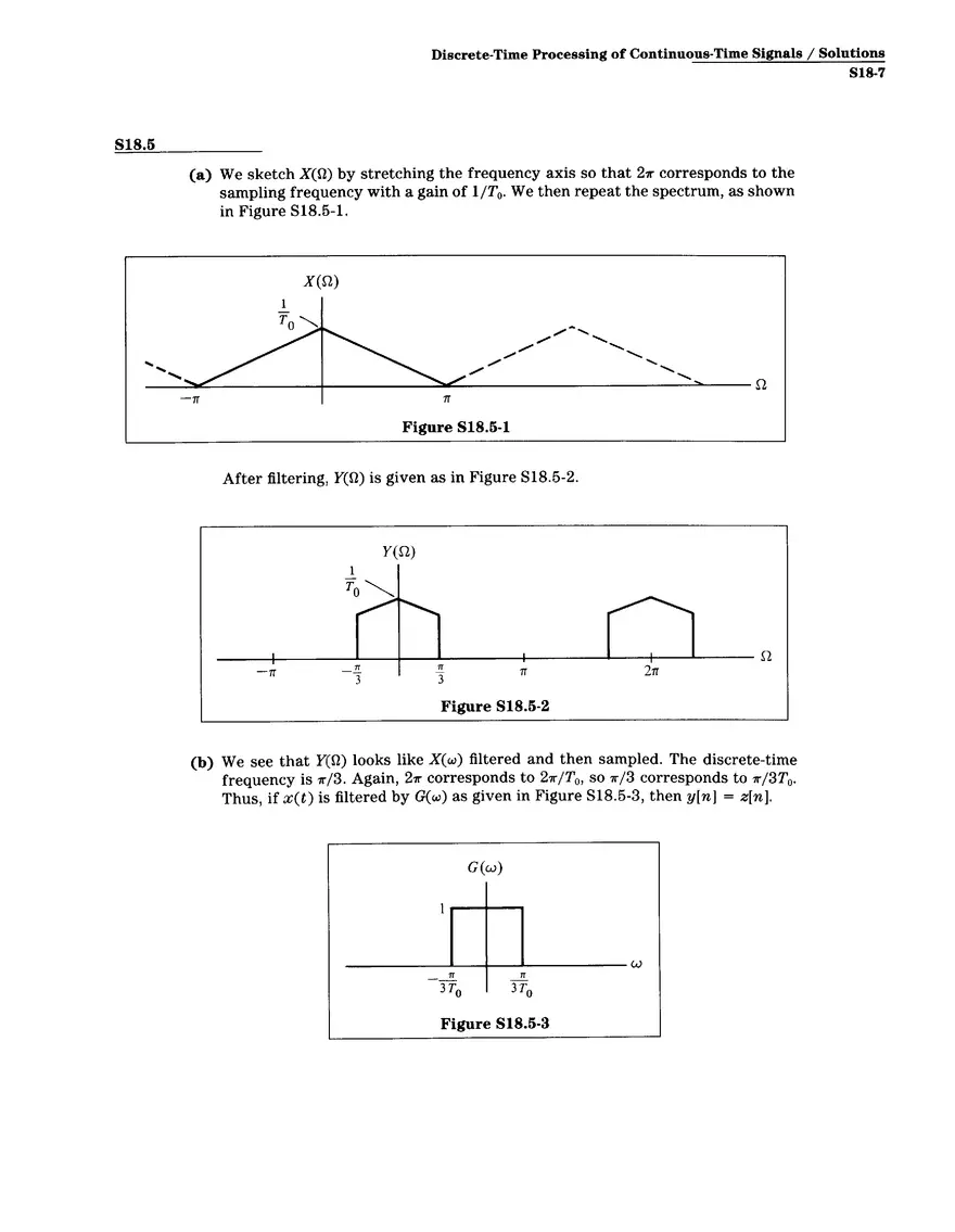 Problem Set Solution 18: Discrete-Time Processing of Continuous-Time Signals - Page 10