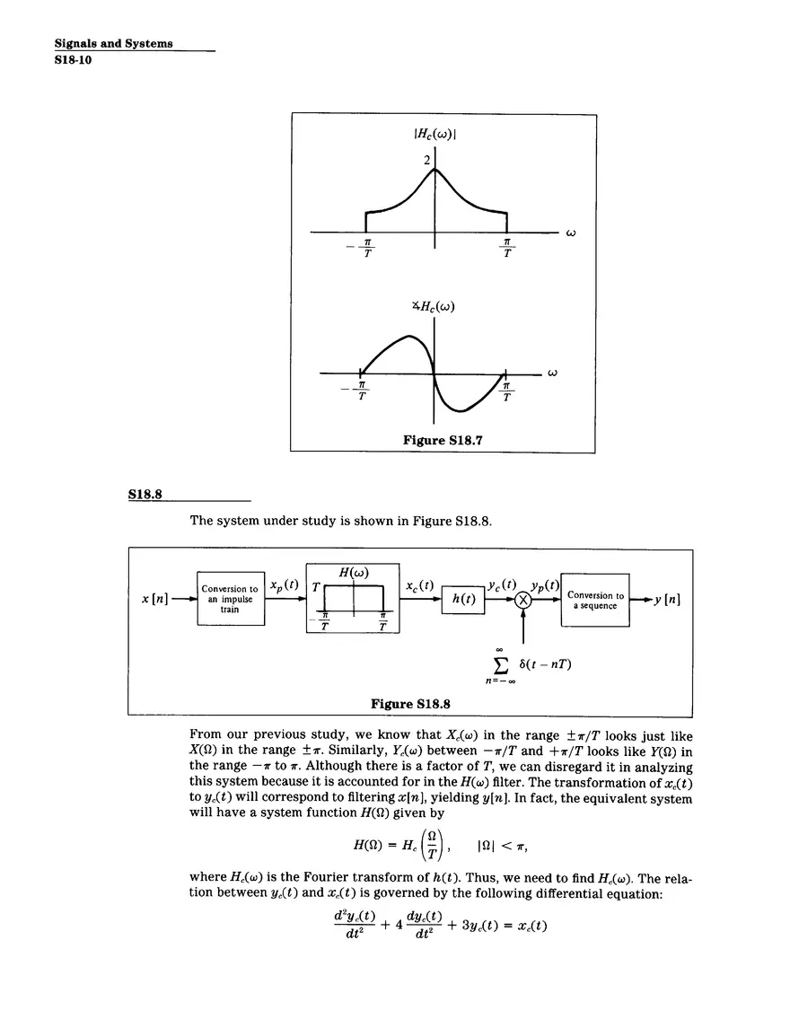 Problem Set Solution 18: Discrete-Time Processing of Continuous-Time Signals - Page 13