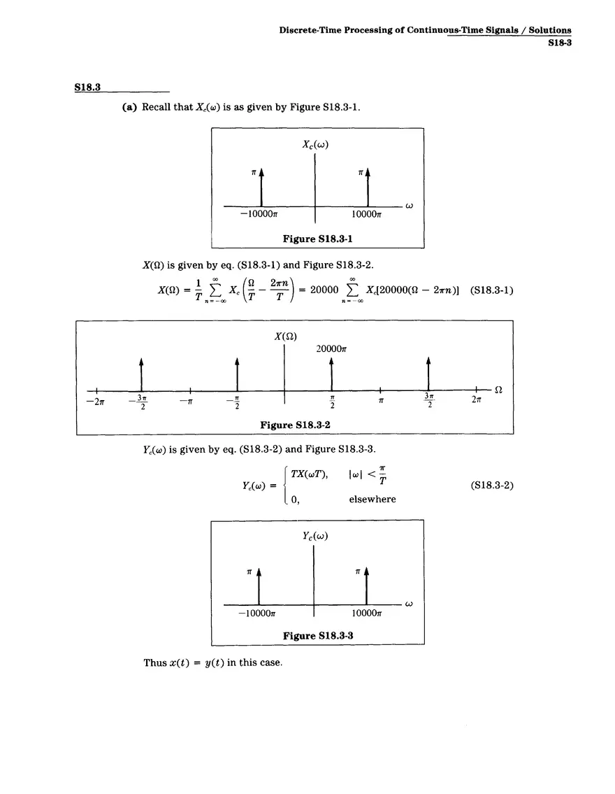 Problem Set Solution 18: Discrete-Time Processing of Continuous-Time Signals - Page 6