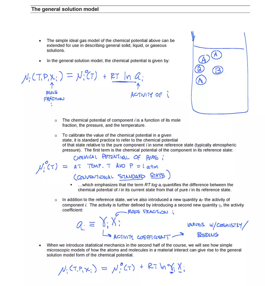 Models of the Chemical Potential - Page 9
