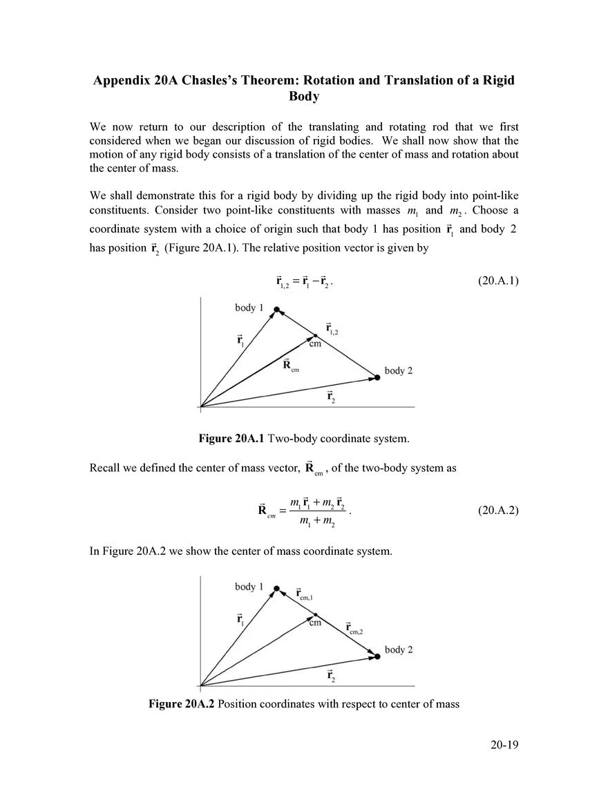 8.01SC Chapter 20: Rigid Body - Translation and Rotational Motion Kinematics for Fixed Axis Rotation - Page 11