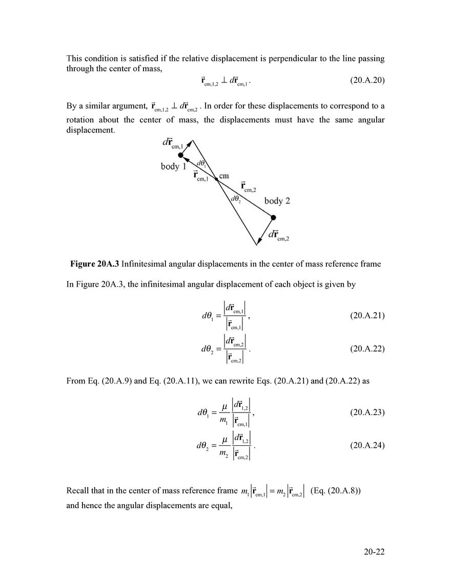 8.01SC Chapter 20: Rigid Body - Translation and Rotational Motion Kinematics for Fixed Axis Rotation - Page 15