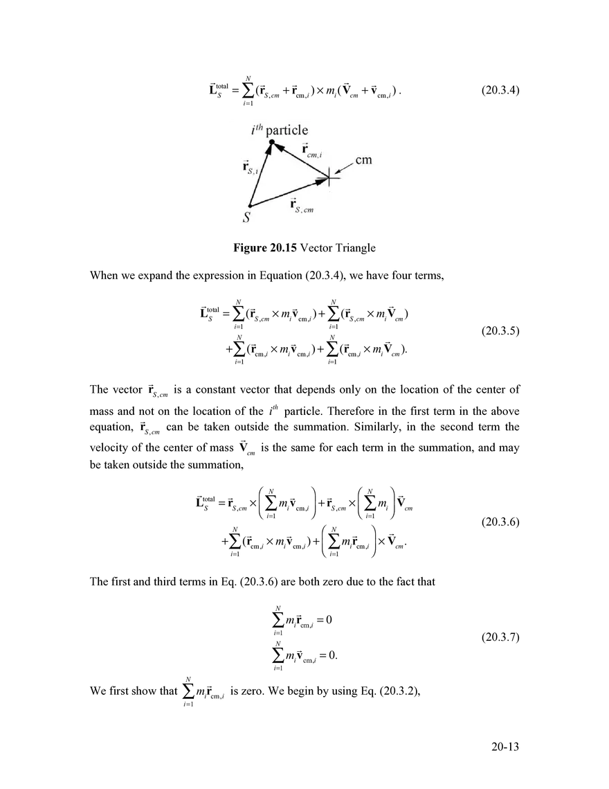 8.01SC Chapter 20: Rigid Body - Translation and Rotational Motion Kinematics for Fixed Axis Rotation - Page 5