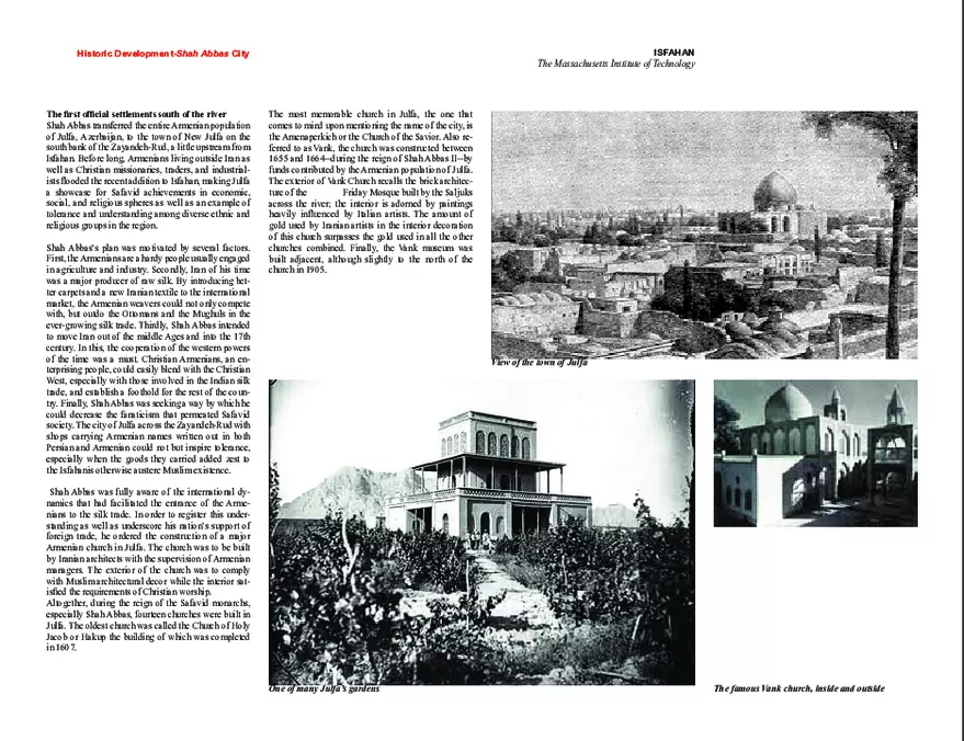ISFAHAN: Historic Development - Page 5