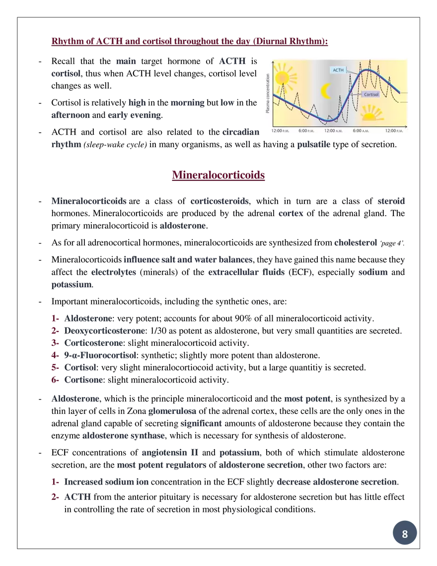 Theadrennal Glands, Their Parts, and What Each Partsecretes - Page 9