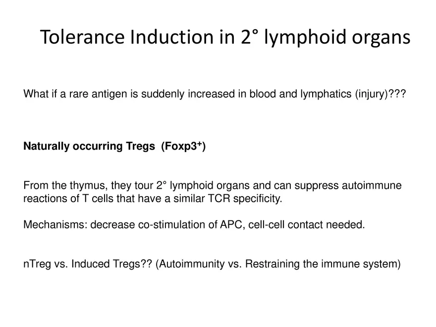 Self Tolerance and MHC Restriction - Page 3
