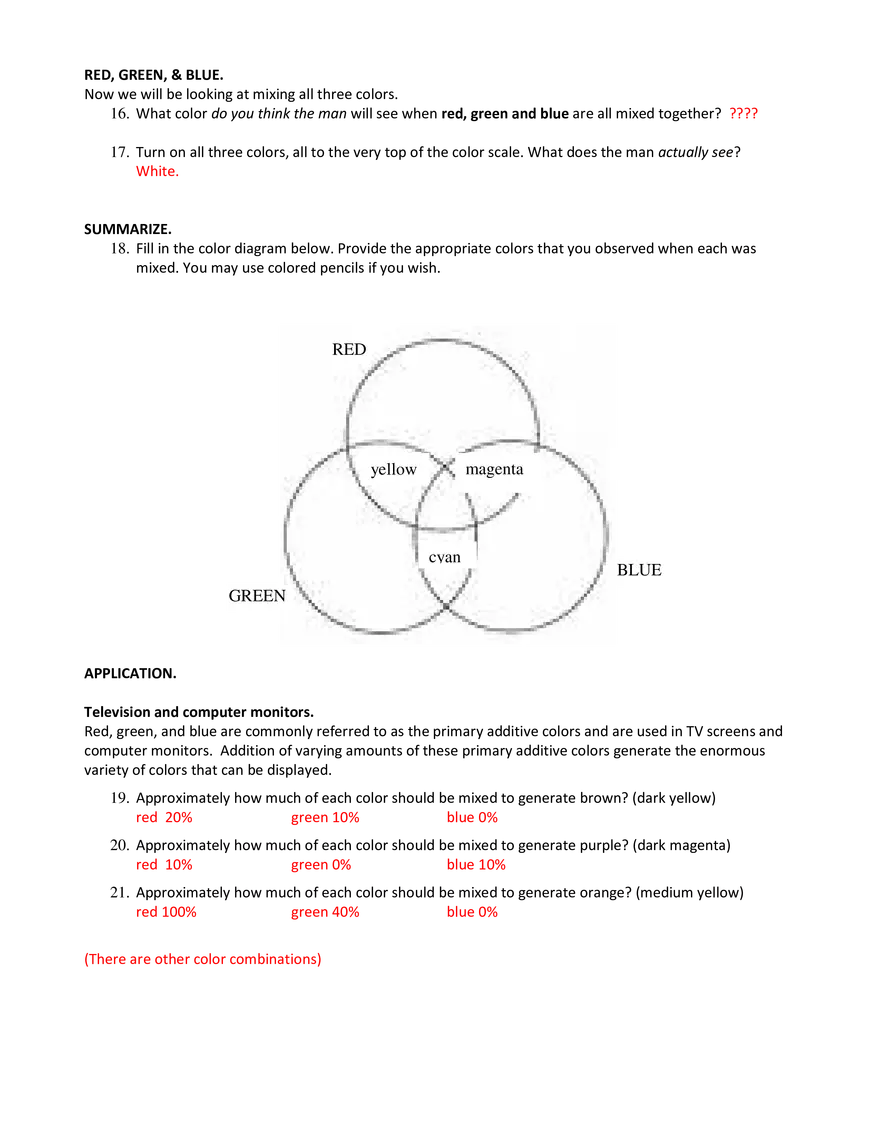 Simulation – Color Vision - Page 3