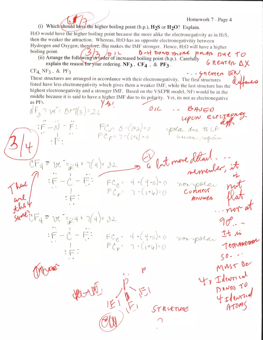 Lewis Structures Homework 7 - Page 4