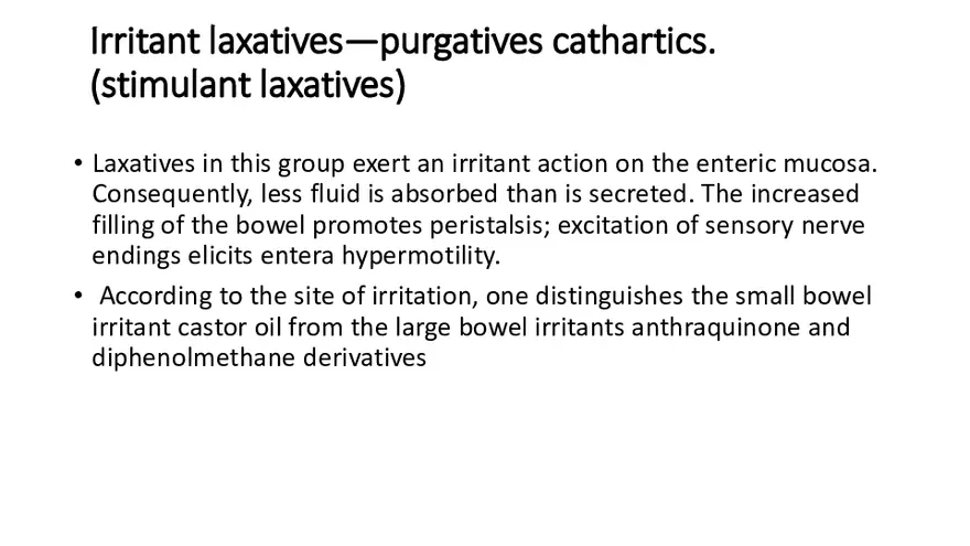 Laxatives - Page 9
