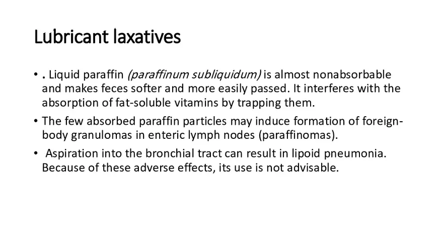 Laxatives - Page 26