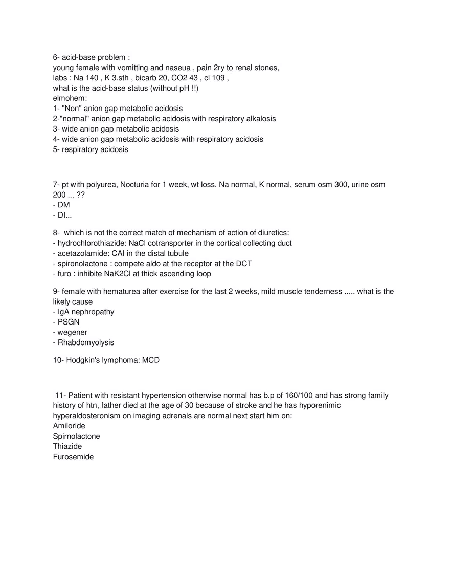 Medicine Final Exam 6th Year 2020 - Page 5