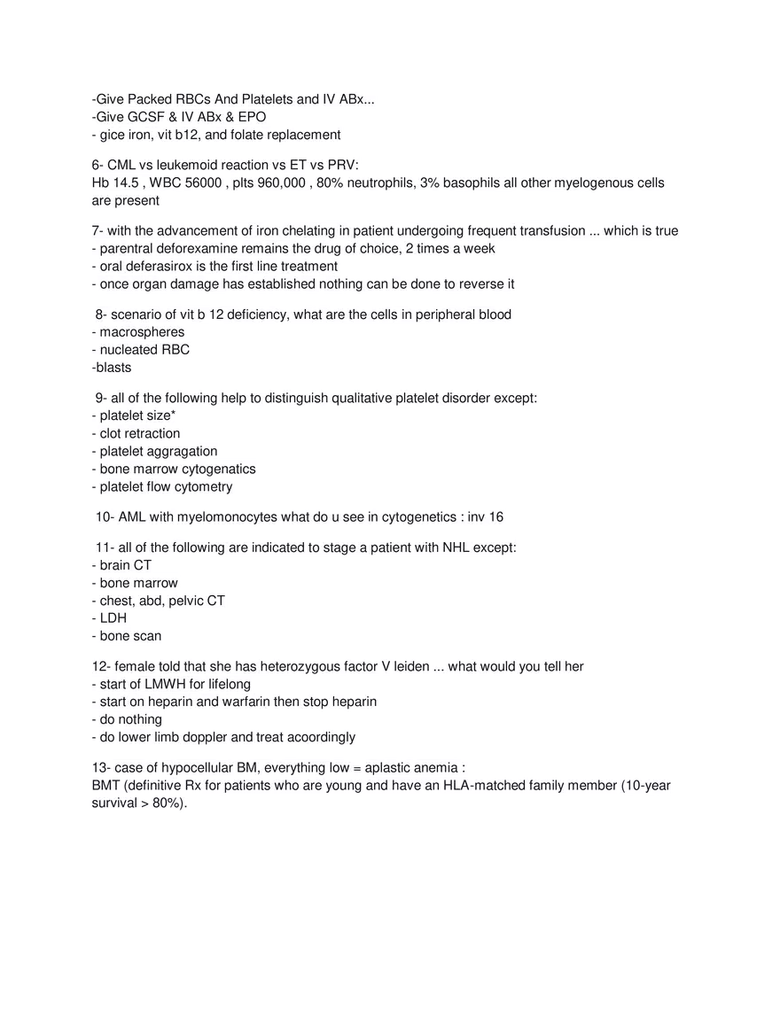 Medicine Final Exam 6th Year 2020 - Page 6